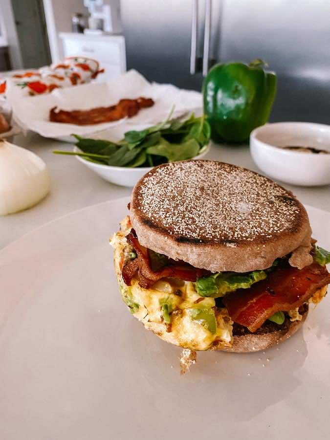 The Ultimate Egg Sandwich is a staple breakfast in our household! 