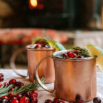 The Holiday Moscow Mule is a delicious holiday beverage that is both light and refreshing.