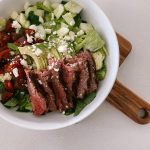 The Best Steak Salad with Tangy Salad Dressing