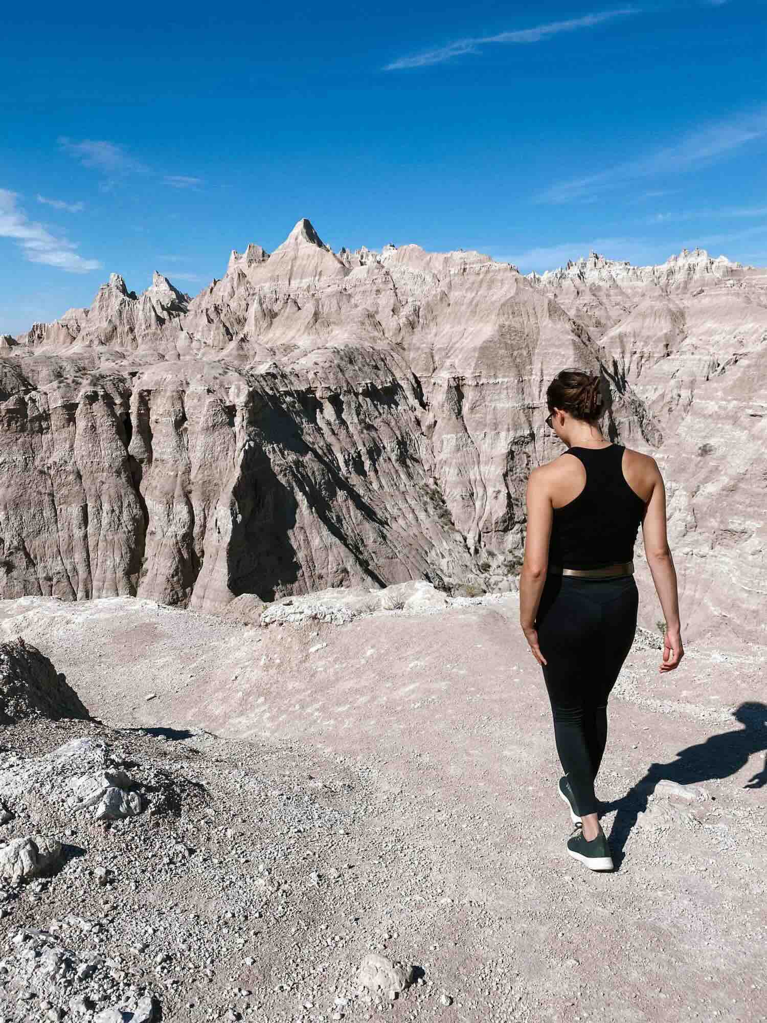 Sharing trails to hike, where to camp and things to do in Badlands National Park.