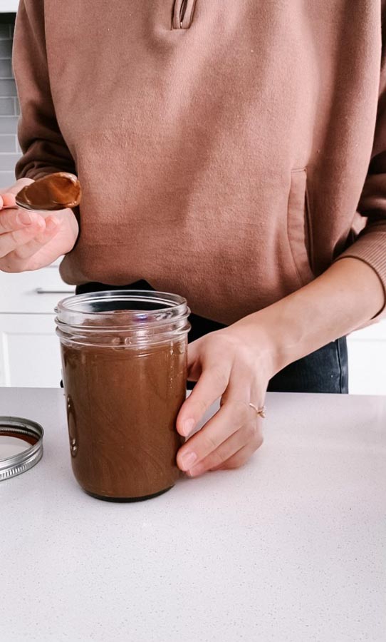 Homemade Creamy Hazelnut Spread is by far one of my favorite sweet treats. It's creamy and smooth texture makes it the perfect addition to both breakfast meals and snacks. 