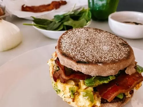 The Ultimate Egg and Bacon Sandwich