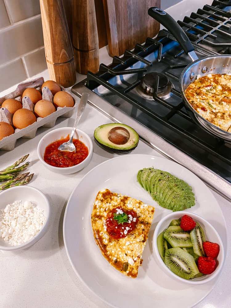 Farmer's Market Veggie Frittata