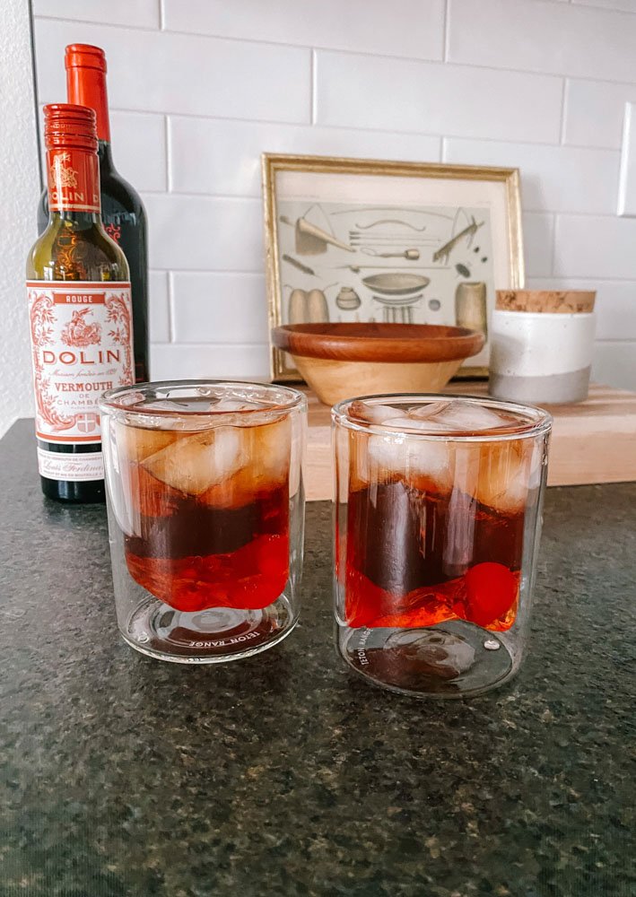 Nanny's Brandy Manhattan Cocktail recipe is low-key one of my favorite alcoholic beverages. My only word of advice, however, is to limit yourself to only one or two. 😂