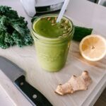 High fiber green goddess smoothie.