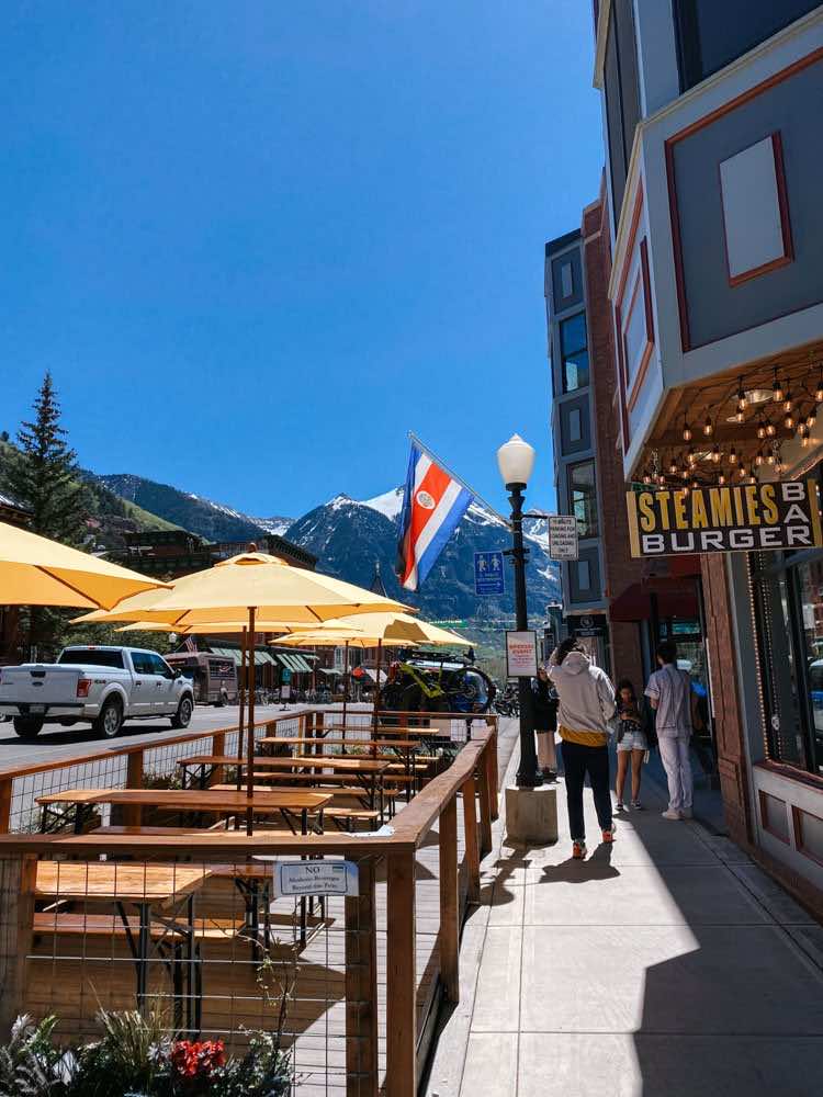 Visiting Telluride, Colorado located in the San Juans.