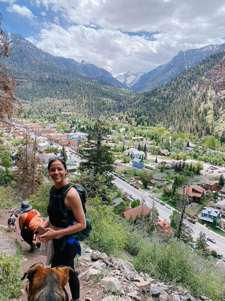 Spending a weekend in Ouray, Colorado.