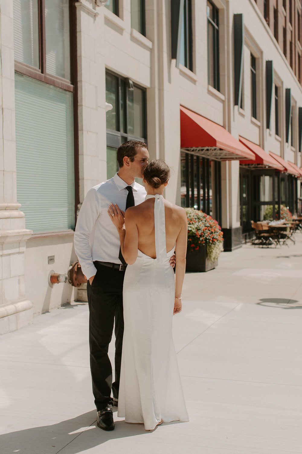 Our wedding reception celebration in Milwaukee.