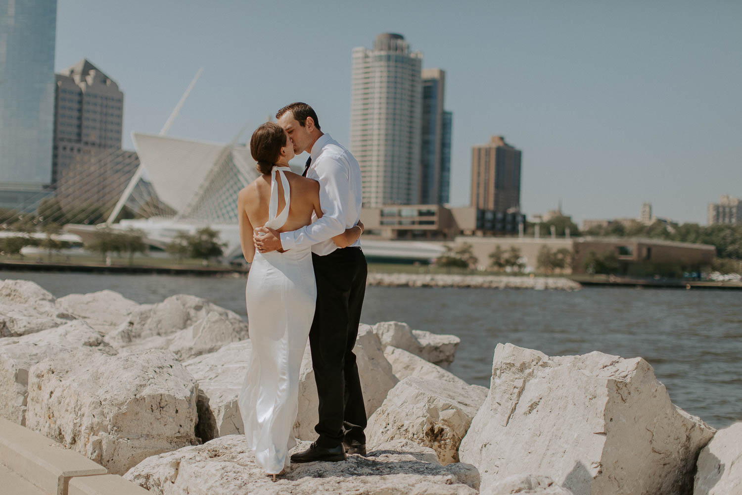 Our wedding reception in Milwaukee, Wisconsin.