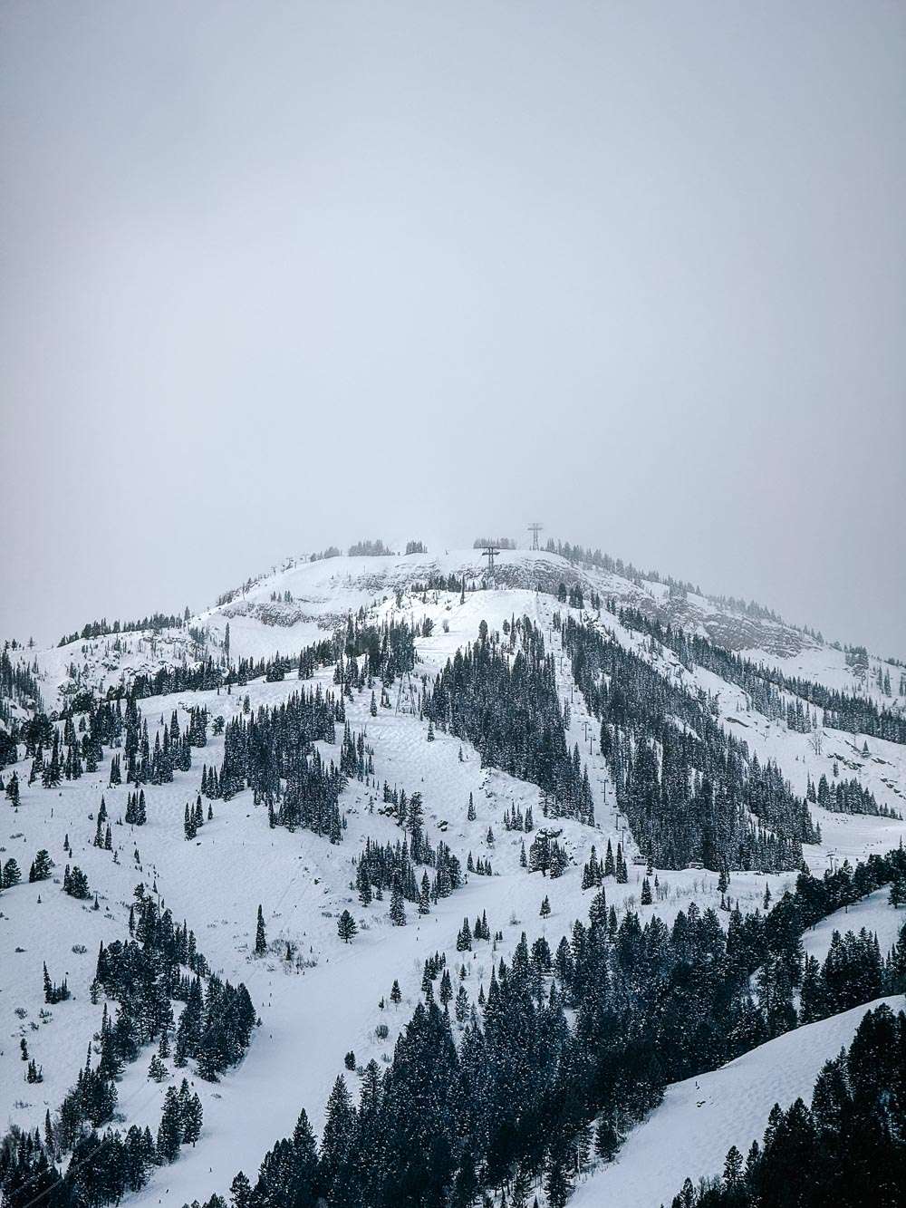 Snowboarding at Jackson Hole WY.