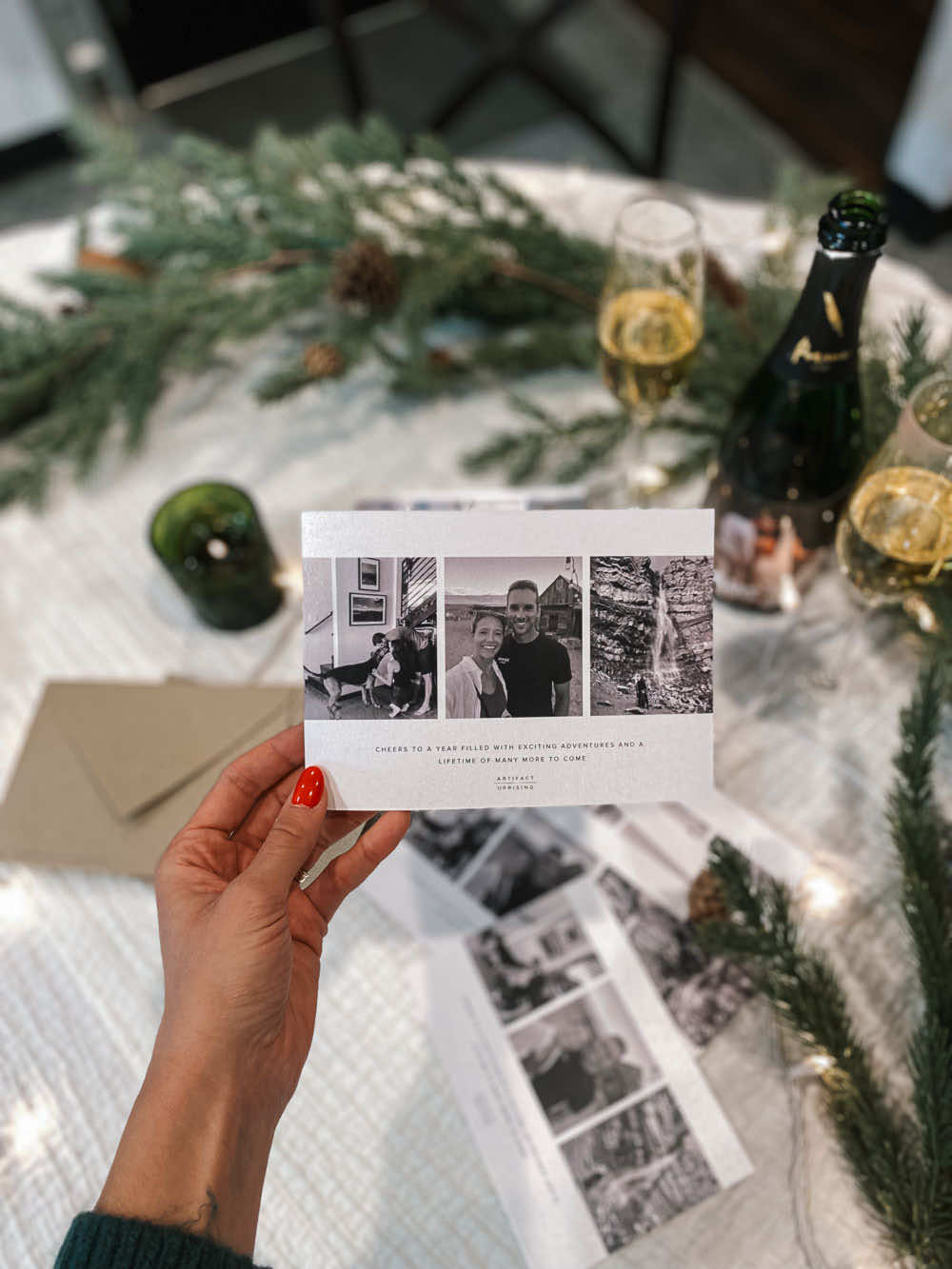 All the details of our Christmas cards for the holiday season.