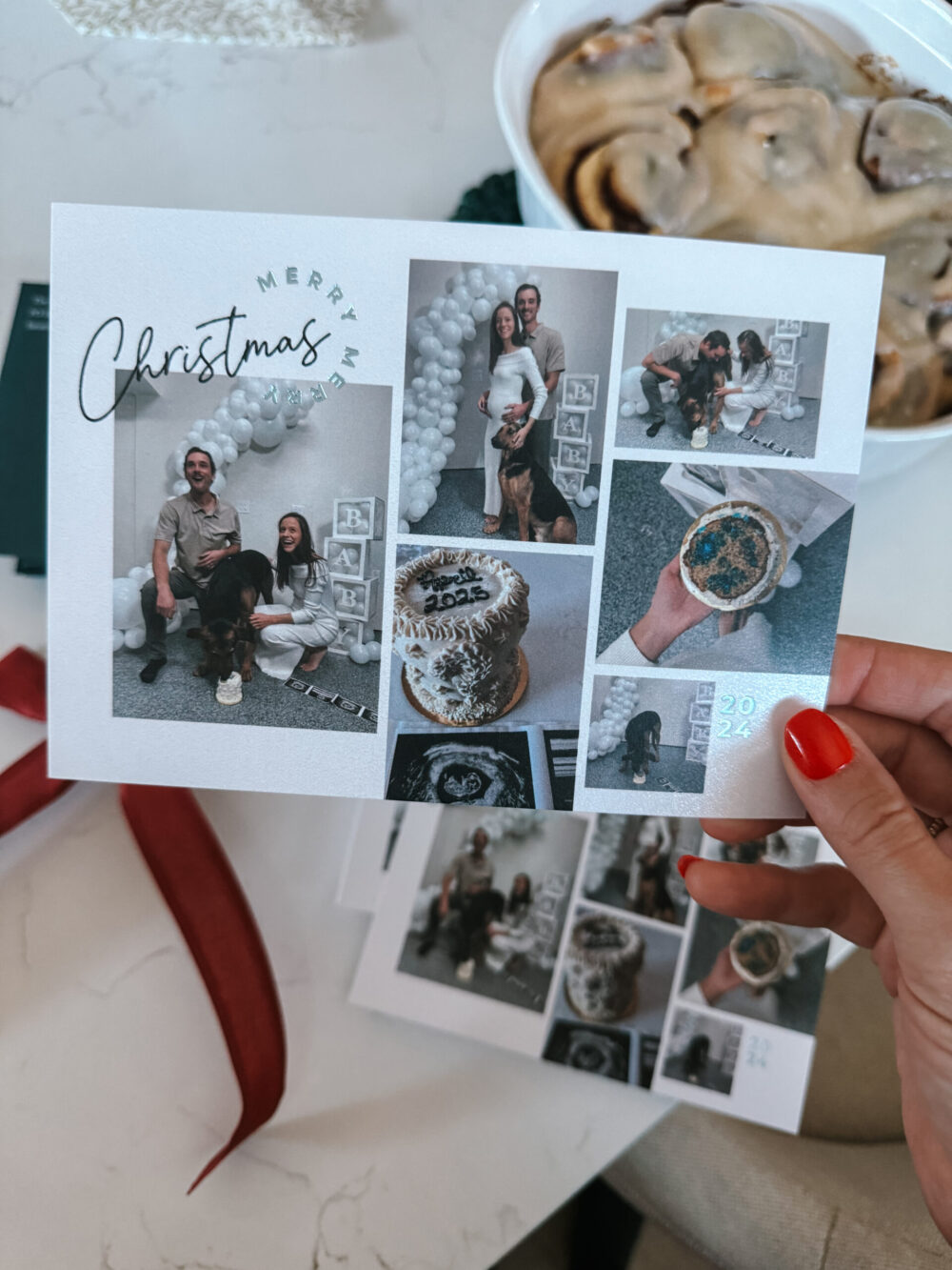 Sharing all the details of our favorite Christmas Cards - 2024 version.