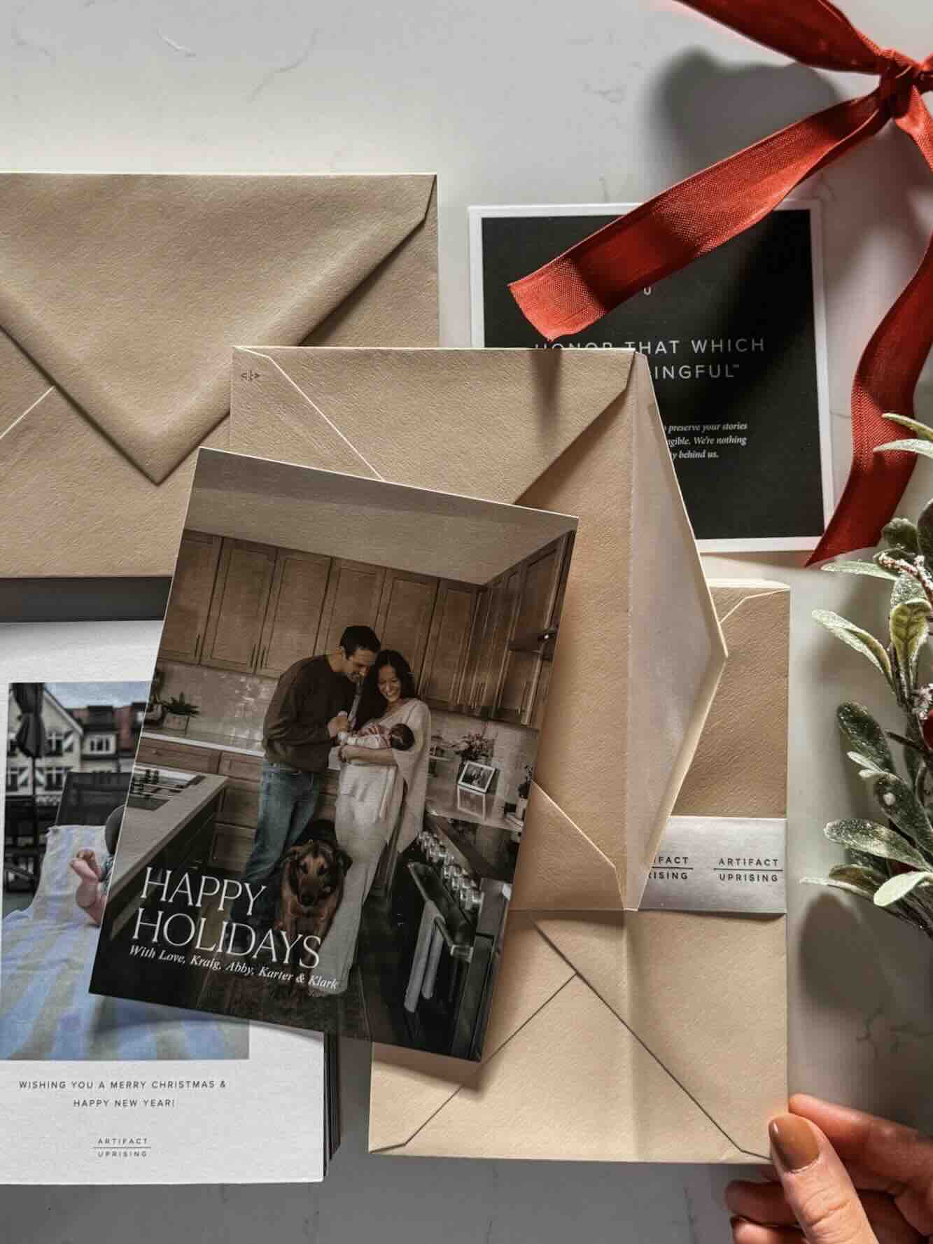 All the details of our Christmas cards for the holiday season.