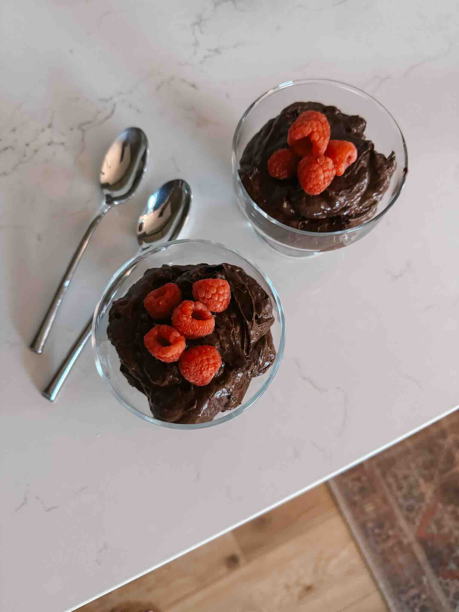 Chocolate avocado mousse - packed with nutrition!
