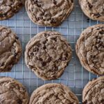 The TASTIEST Tahini Chocolate Chip Cookies.