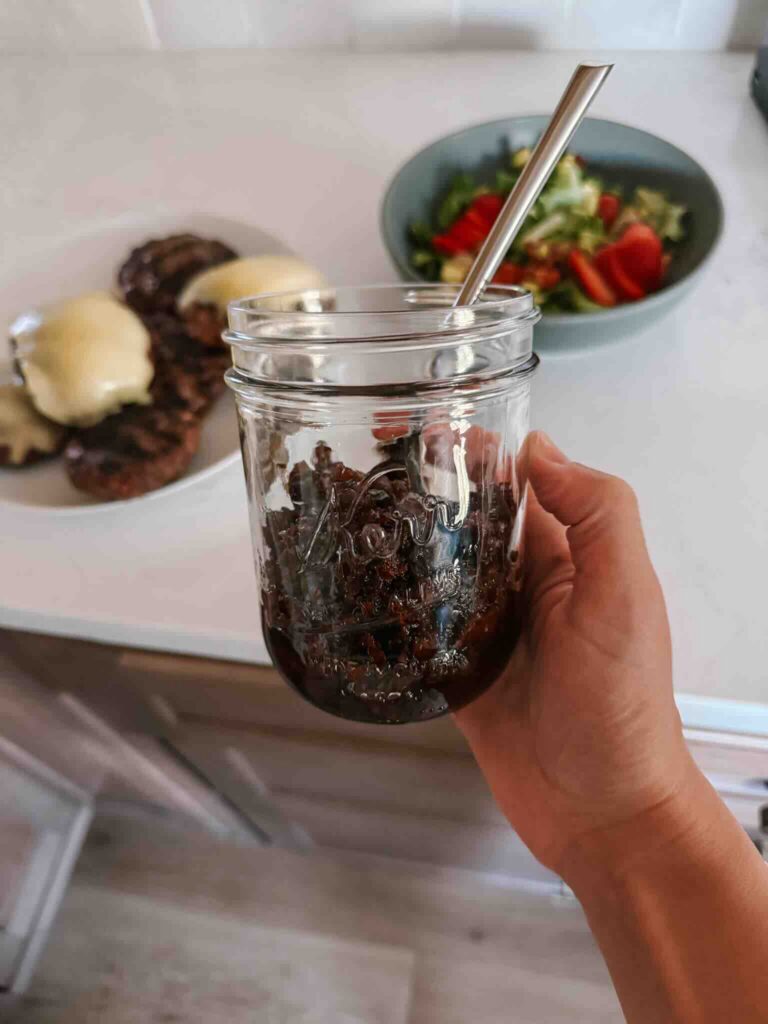 This Easy Bacon Jam is a delicious condiment you can add to a variety of meals.